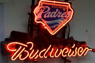 San Diego Padres Neon Bar Sign for your Bar and home Gargage