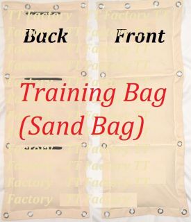 Bruce Lee Tailor Made Power Sand Bag 3 Steps Green Color (Training Bag 