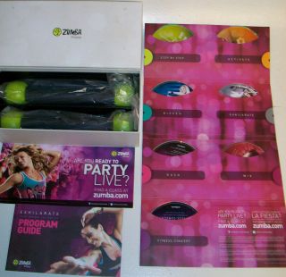 ZUMBA EXHILARATE FITNESS WORKOUT DVD~Each Sold Separately~Choose 1 DVD 