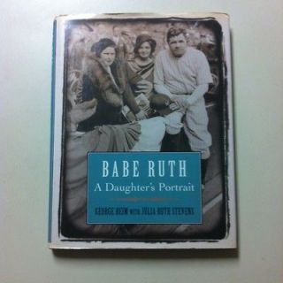 Babe Ruth Daughters Portrait Julia Ruth Stevens Yankees Red Sox Signed 