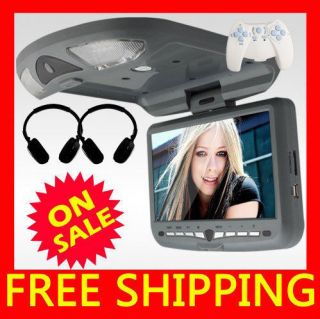   Mount Car Overhead Radio Stereo DVD Player+Sony Lens+Games+AV SD BT