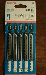Newly listed BOSCH T 301 DL JIGSAW BLADES ONE 5 PACK BRAND NEW 5 1/4 