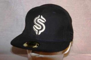BBC Billionaire Boys Club new era cap hat 7 1/4 BLACK 59Fifty Fitted $