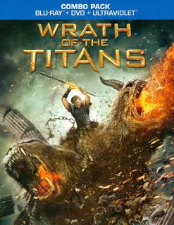 Wrath of the Titans Blu ray DVD, 2012, 2 Disc Set, Includes Digital 