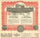 CANADA SAN MARTIN MINING COMPANY stock certificate 1913