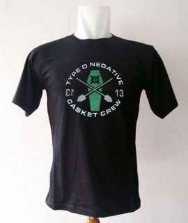 Type O Negative Casket Crew logo T shirt size s m l xl 2xl 3XL HOT 