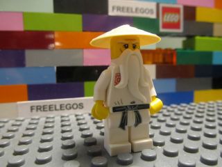 lego ninjago sensei wu minifigure white ninja master time left