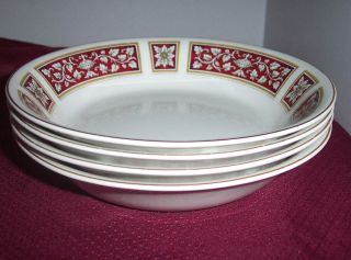 glo white alfred meakin savoy soup bowls 7 3