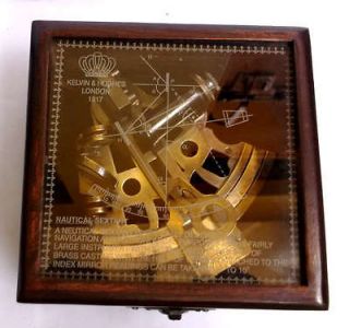 brass nautical german marine sextant brass sextant from india time 