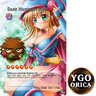   Magician Girl   Sexy YuGiOh Anime Non Holo English Orica Card #057