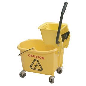 new commercial mop bucket with and ringer attachment time left