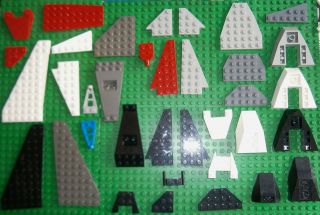 LEGO car plane space vehicle spare part. Choose from tail wheel arches 
