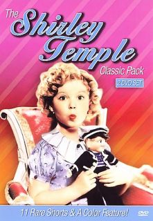 The Shirley Temple Classic Pack DVD, 2007, 2 Disc Set