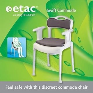 etac Swift Commode   Commode, Shower Chair and Toilet Seat Raiser in 