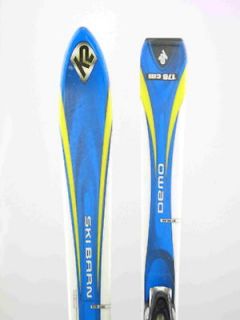K2 Two Pro Demo Used Shape Snow Ski with Chips 158cm C