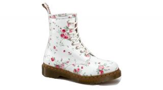NEW WOMENS LADIES DR MARTENS 1460 W FLORAL LACE UP BOOTS UK SIZES 3 4 