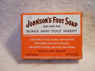 johnson s foot soap nice graphics  1
