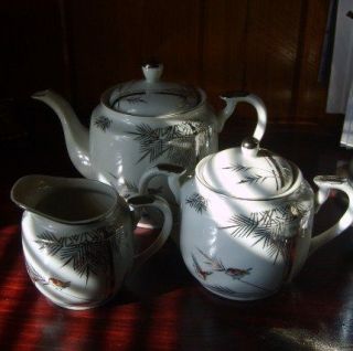 lovely hand painted tea set  13 99