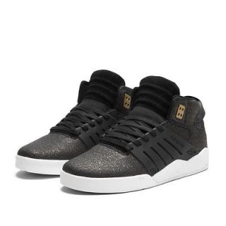 NIB SUPRA Skytop III Mid Top Shoes Tip Blk / Gld   Wht   Direct From 