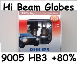 1pr HB3 9005 PHILIPS +80% Globes 65W Toyota Landcruiser 100 105 200 