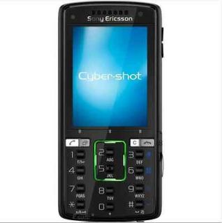   SONY ERICSSON K850i 5MP MOBILE CELL PHONE SMARTPHONE Black Green