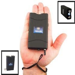 streetwise small fry stun gun rechargeable 7500000 volt w led