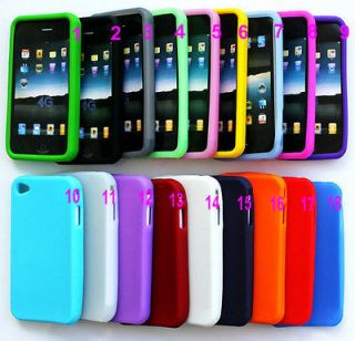 Newly listed Whole Sale 18PCS Soft Silicone Case Cover Skins for Apple 