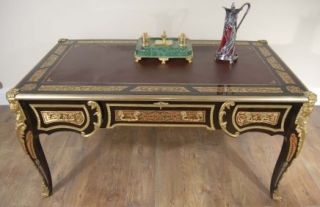 french boulle writing desk bureau plat table desks from united