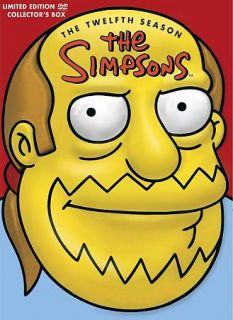 The Simpsons   Season 12 DVD, 2009, 4 Disc Set, Limited Edition 