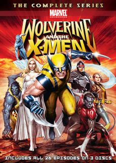 Wolverine and the X Men The Complete Series DVD, 2010, 3 Disc Set 