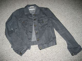 rag bone denim jean jacket sz 2 small $ 265 grey sold out color mint 