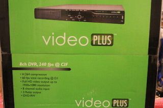   AR 6080 8 channel DVR CCTV H.264 D1 HDMI HD DVD video recorder NR