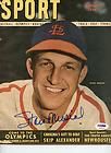 CARDINALS STAN MUSIAL AUTHENTIC SIGNED 1948 SPORT MAGAZINE PSA/DNA # 