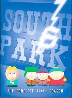 South Park   The Complete Sixth Season DVD, 2005, 3 Disc Set