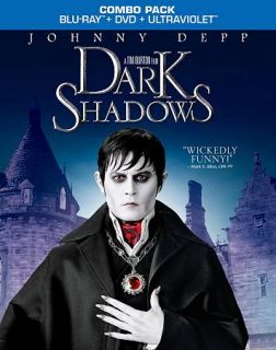 Dark Shadows Blu ray DVD, 2012, 2 Disc Set, Includes Digital Copy 
