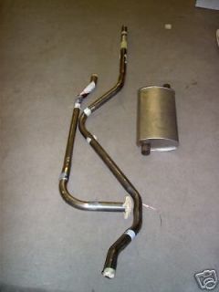1932 PLYMOUTH 4 CYLINDER EXHAUST SYSTEM, ALUMINIZED, PB MODELS