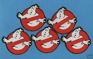 lot ghostbusters no ghosts collectors uniform patches from canada
