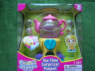 Newly listed Squinkies Tea Time Surprize Playset girl Ages 4+ coins 
