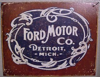 FORD MOTOR CO 1950s Antique Vintage Barn Find Look Americana Car 