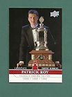 2008 09 ud centennial patrick roy 271 trophy winners montreal