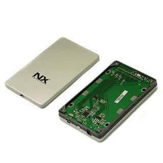 Nexxtech NHDE25 2.5 in. USB 2.0 External IDE HDD Enclosure Silver