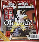 Jerome Bettis SIGNED Steelers Super Bowl Sports Illustrated   MINT NO 