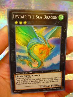 YuGiOh ☠ Leviair The Sea Dragon ★ CT09 EN018 ★ Super LE 