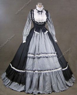   Gothic Lolita Dress Ball Gown Prom Steampunk Reenactment D190 XL