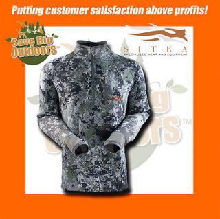 NEW L LG Large Sitka Gear Traverse Zip T Shirt Optifade Forest 10001 