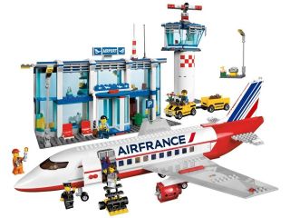 Lego City Custom Air France Stickers for 3182 Passenger Plane Airport 