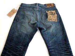 Nwt RRL Ralph Lauren Icon Core LOW STRAIGHT Distressed Selvedge Jeans 