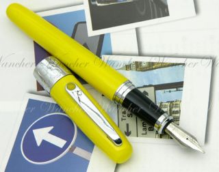 fuliwen yellow submarine metal filigree fountain pen from japan time