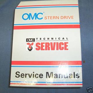 omc cobra service manual set lk 507280 