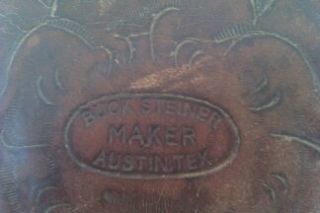 buck steiner antique roping rodeo saddle price reduced time left